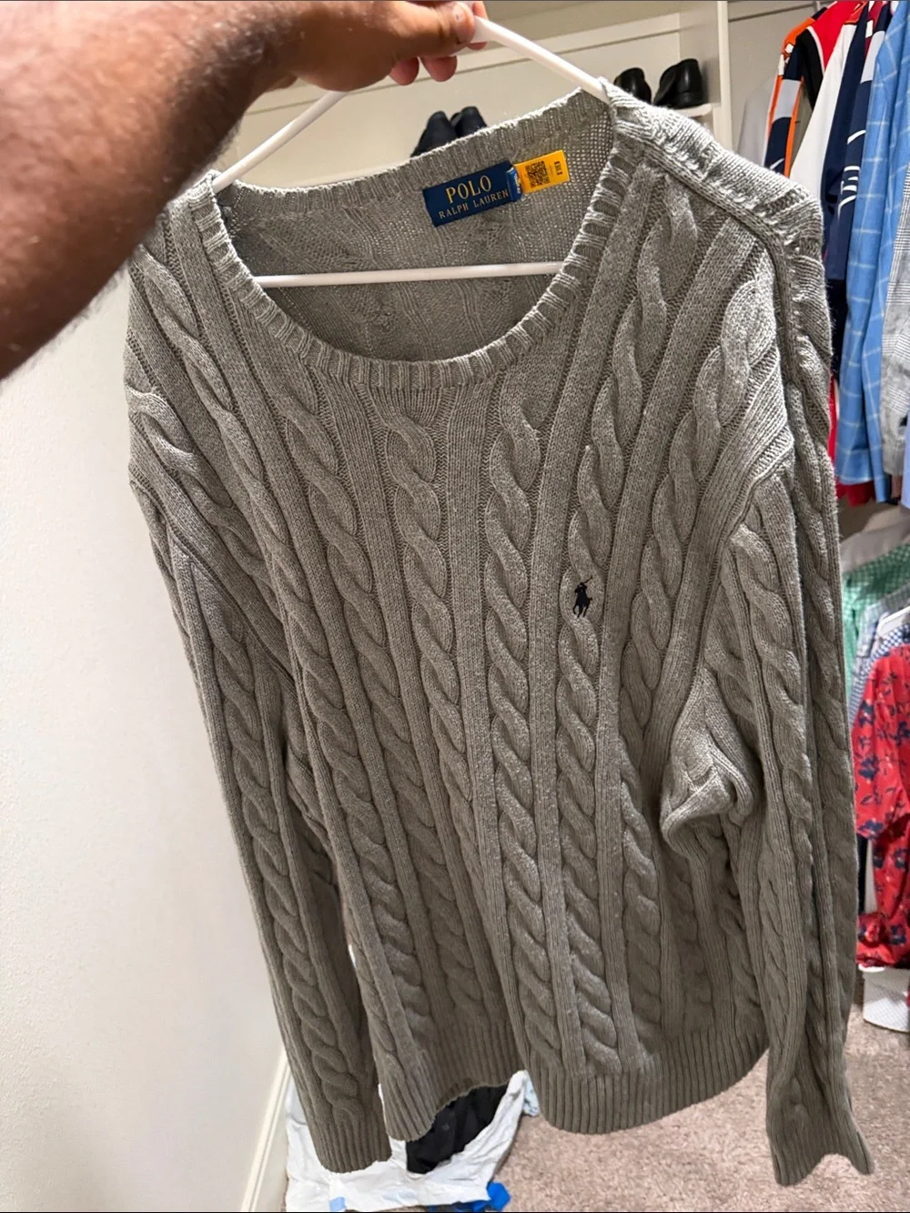 Polo Ralph Lauren light gray